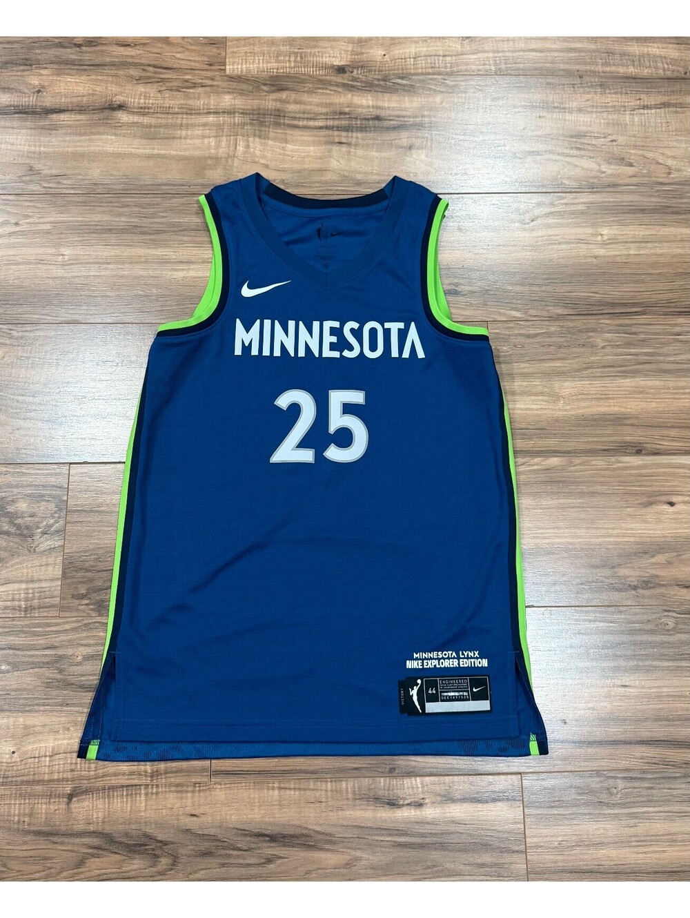 Minnesota Lynx Explorer Edition Nike Dri-FIT WNBA Victory Jersey NWOT 44/M